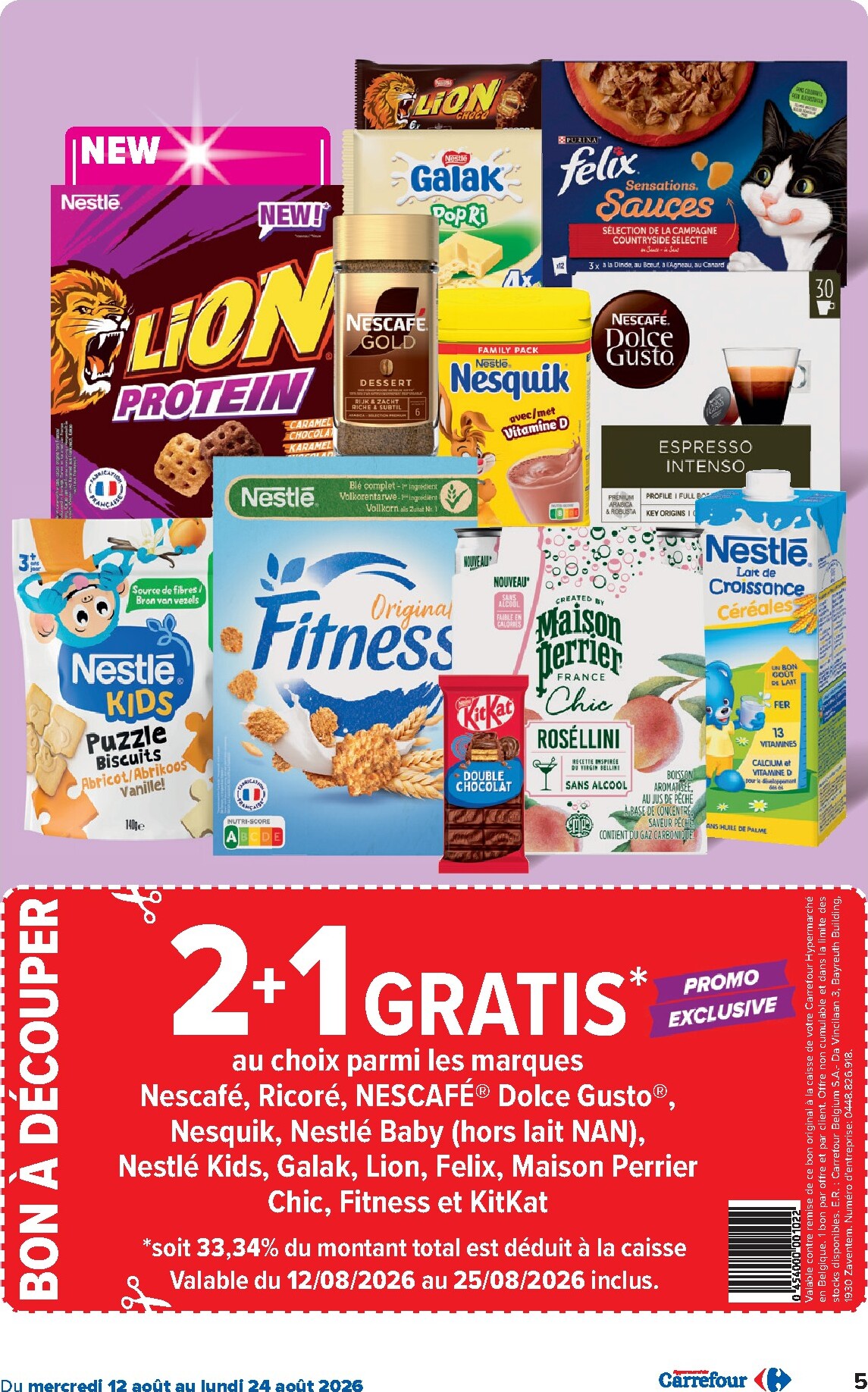 carrefour - Toekomstige Carrefour Hypermarchés folder geldig van woensdag 12/08/2026 tot maandag 24/08/2026 - page: 5