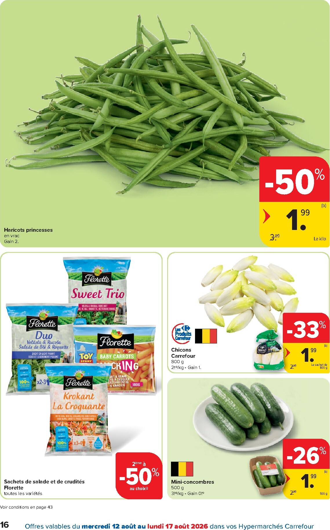 carrefour - Toekomstige Carrefour Hypermarchés folder geldig van woensdag 12/08/2026 tot maandag 24/08/2026 - page: 16