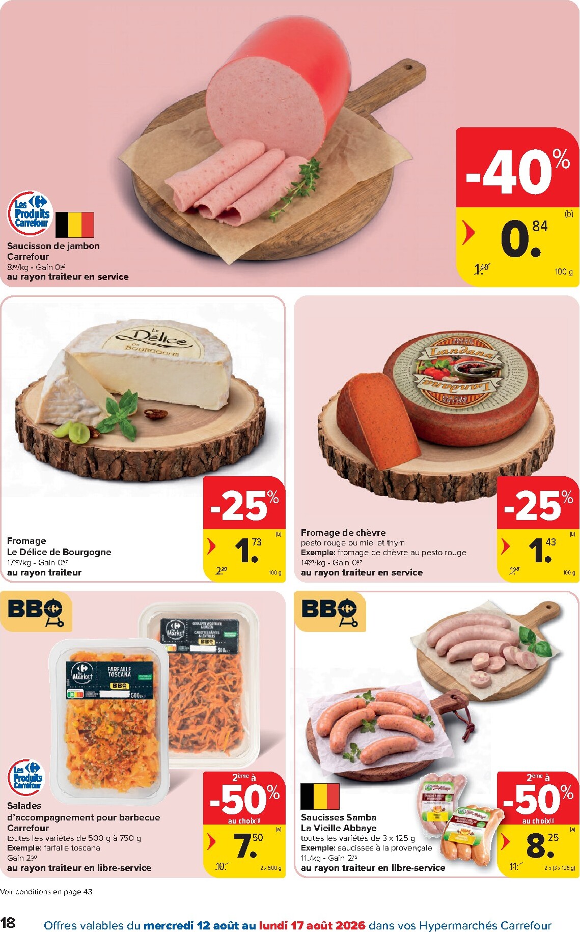 carrefour - Toekomstige Carrefour Hypermarchés folder geldig van woensdag 12/08/2026 tot maandag 24/08/2026 - page: 18