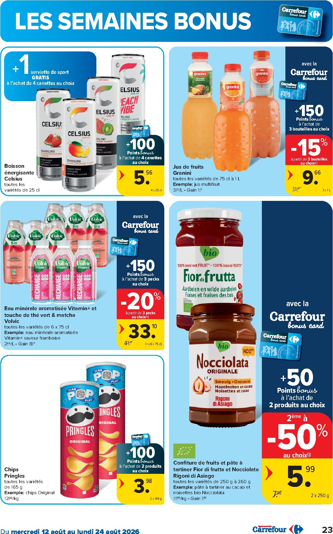 carrefour - Toekomstige Carrefour Hypermarchés folder geldig van woensdag 12/08/2026 tot maandag 24/08/2026 - page: 23