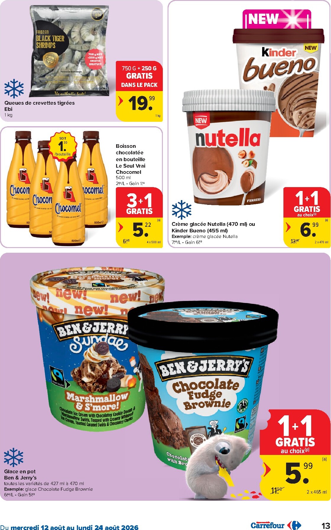carrefour - Toekomstige Carrefour Hypermarchés folder geldig van woensdag 12/08/2026 tot maandag 24/08/2026 - page: 13