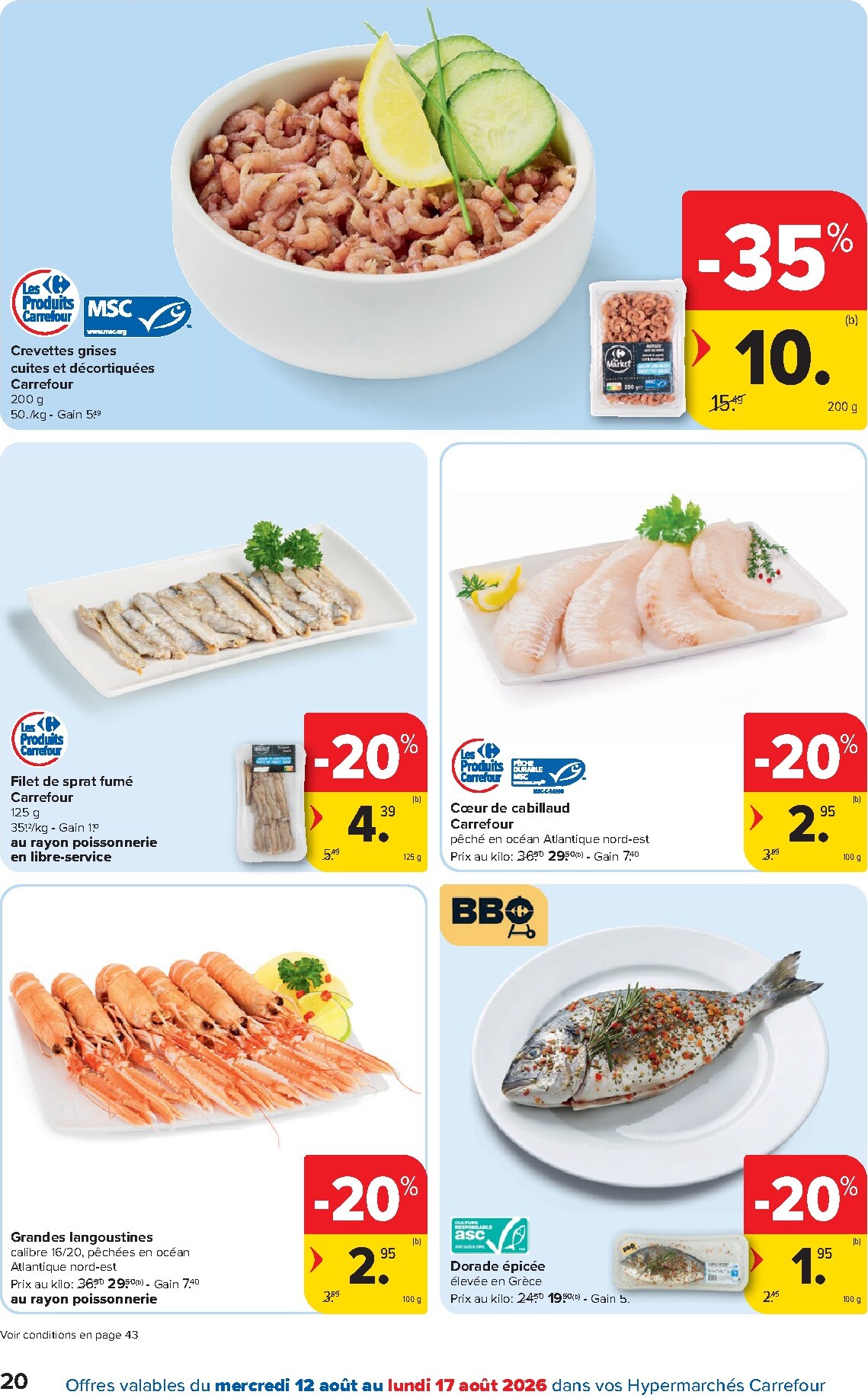 carrefour - Toekomstige Carrefour Hypermarchés folder geldig van woensdag 12/08/2026 tot maandag 24/08/2026 - page: 20
