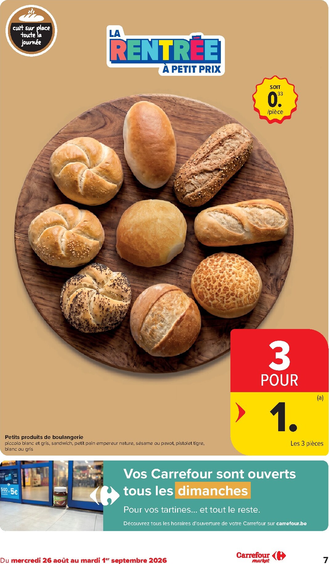 carrefour - Carrefour Market folder voor volgende week van woensdag 26/08/2026 tot dinsdag 01/09/2026 - page: 7