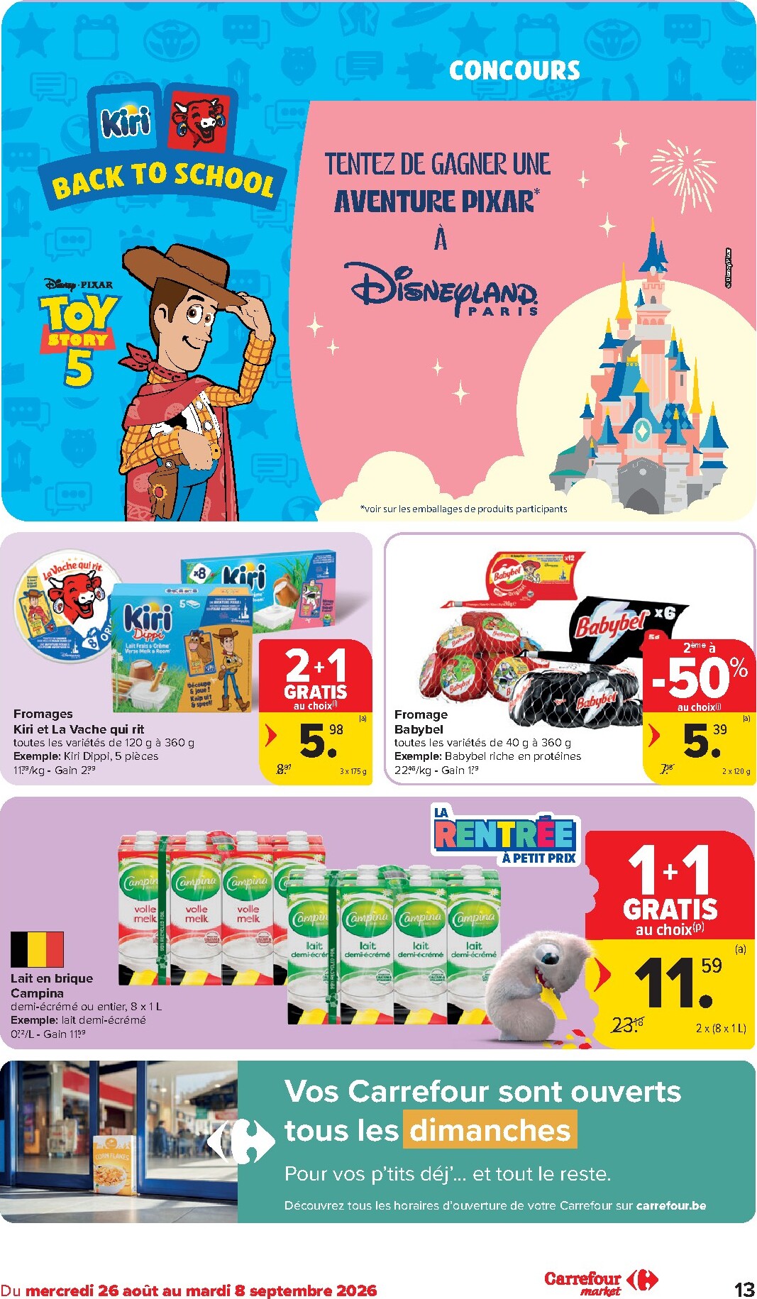 carrefour - Carrefour Market folder voor volgende week van woensdag 26/08/2026 tot dinsdag 01/09/2026 - page: 13