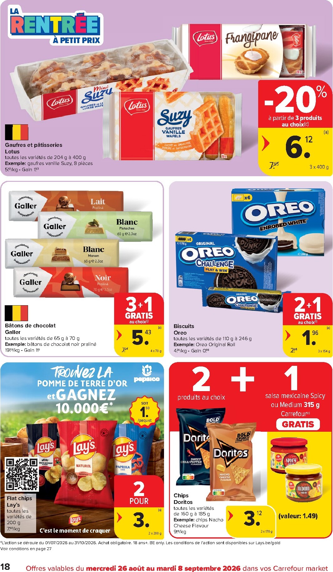carrefour - Carrefour Market folder voor volgende week van woensdag 26/08/2026 tot dinsdag 01/09/2026 - page: 18