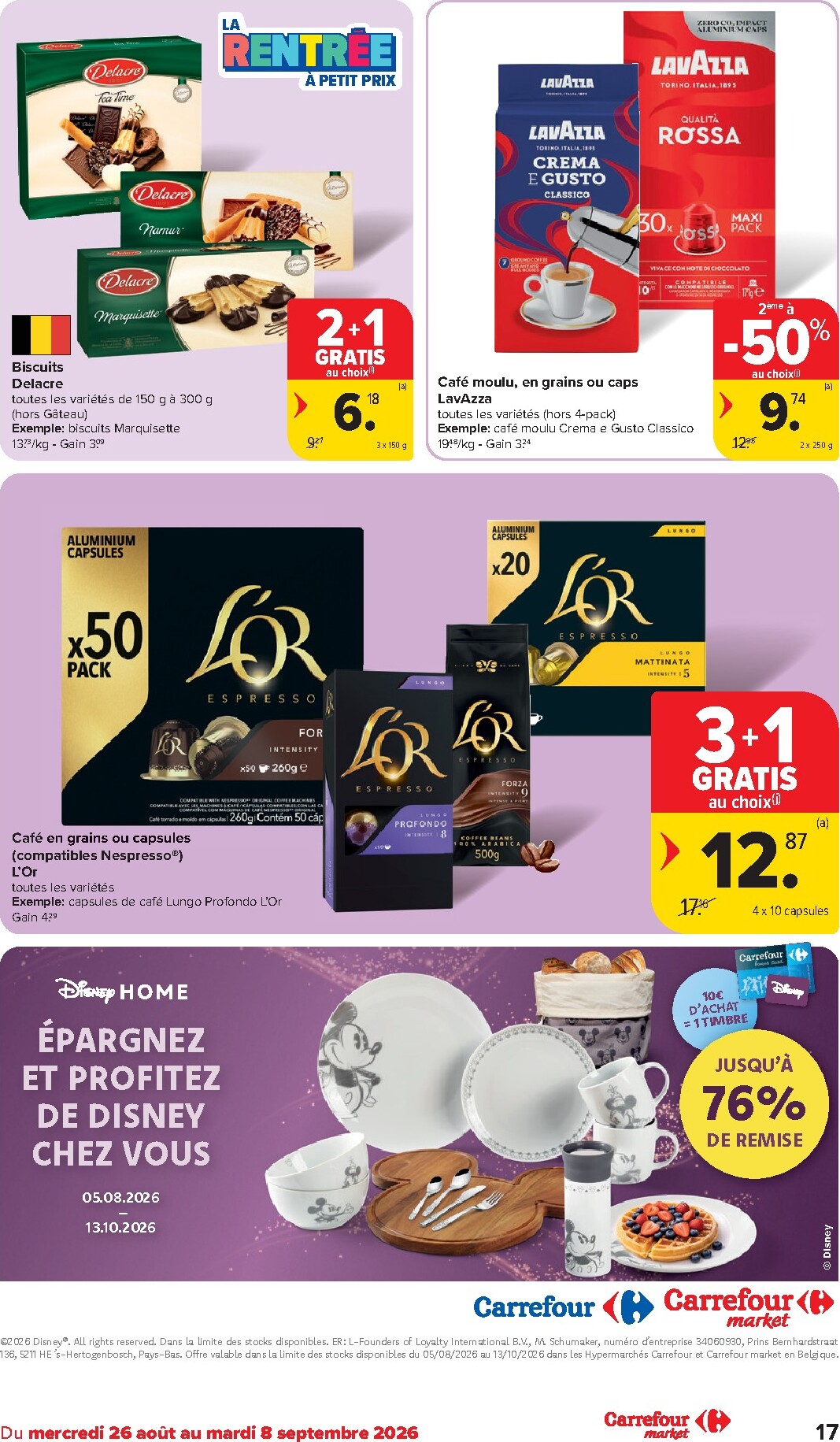 carrefour - Carrefour Market folder voor volgende week van woensdag 26/08/2026 tot dinsdag 01/09/2026 - page: 17