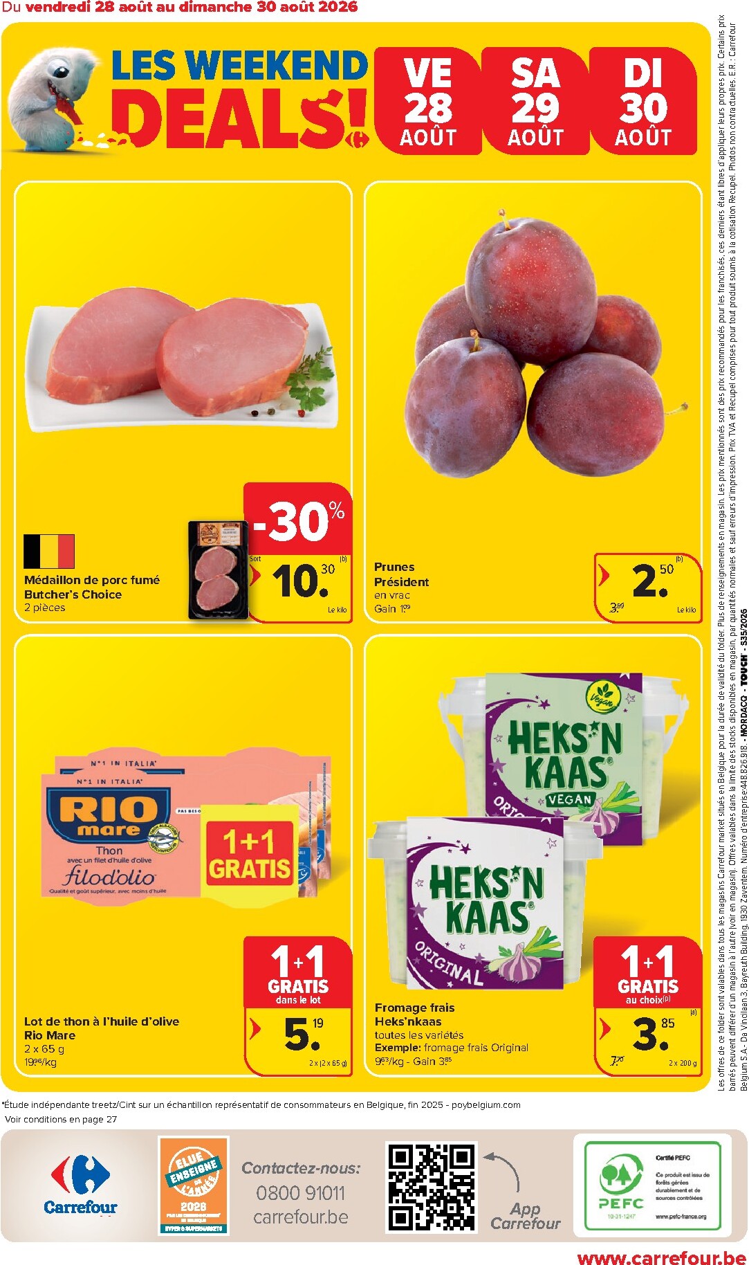 carrefour - Carrefour Market folder voor volgende week van woensdag 26/08/2026 tot dinsdag 01/09/2026 - page: 28