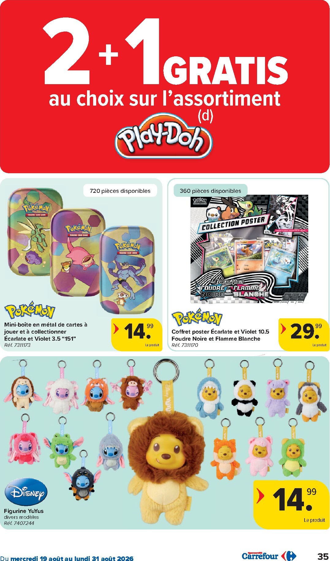 carrefour - Huidige Carrefour Hypermarchés folder geldig van woensdag 19/08/2026 tot maandag 31/08/2026 - page: 35
