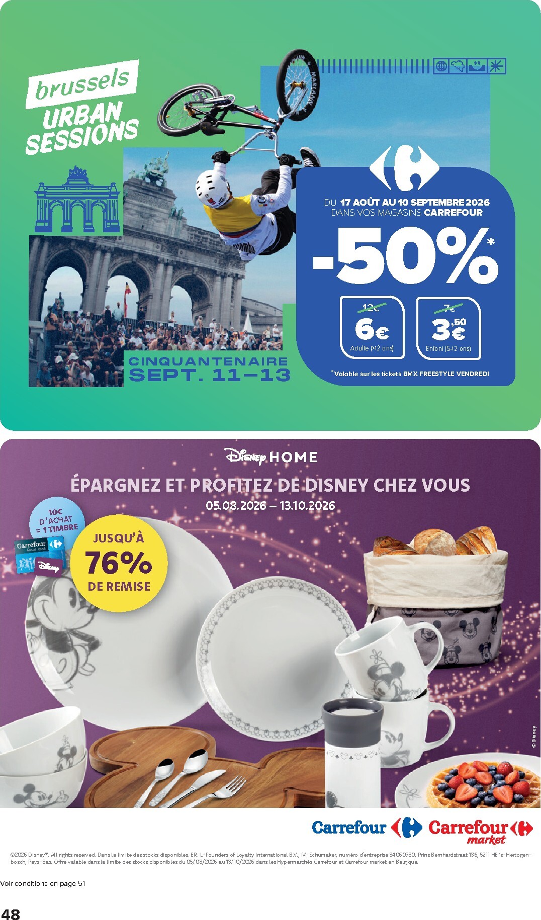 carrefour - Huidige Carrefour Hypermarchés folder geldig van woensdag 19/08/2026 tot maandag 31/08/2026 - page: 48