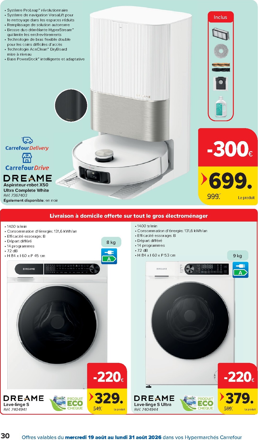 carrefour - Huidige Carrefour Hypermarchés folder geldig van woensdag 19/08/2026 tot maandag 31/08/2026 - page: 30