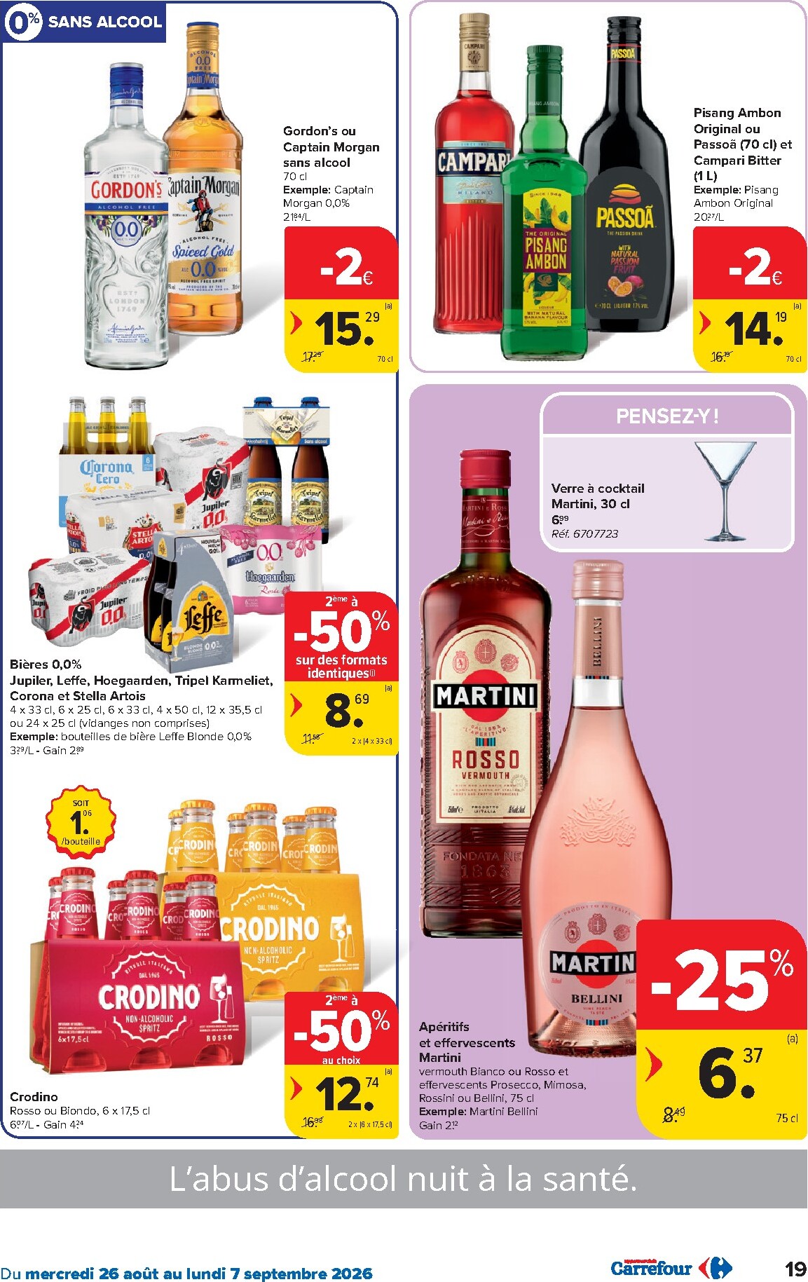 carrefour - Carrefour Hypermarchés folder voor volgende week van woensdag 26/08/2026 tot maandag 07/09/2026 - page: 19