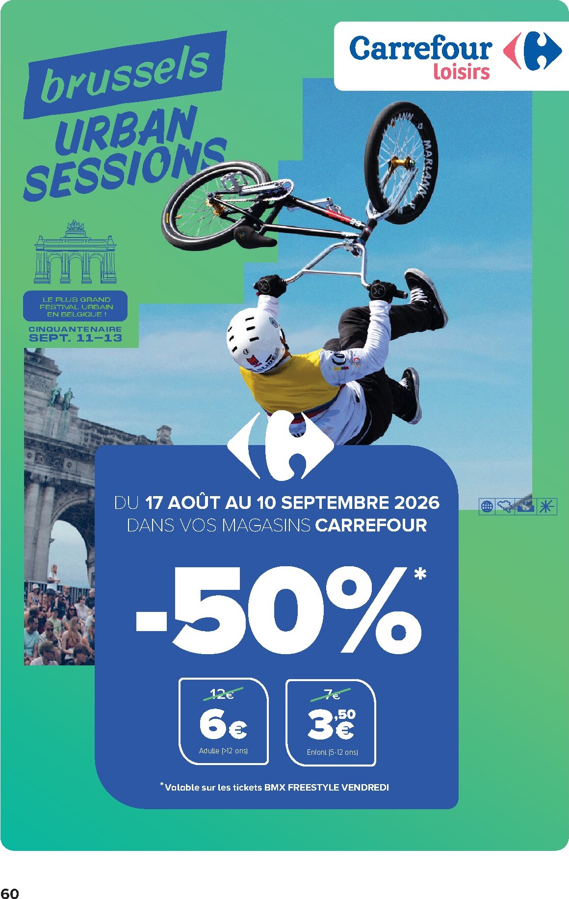 carrefour - Carrefour Hypermarchés folder voor volgende week van woensdag 26/08/2026 tot maandag 07/09/2026 - page: 60