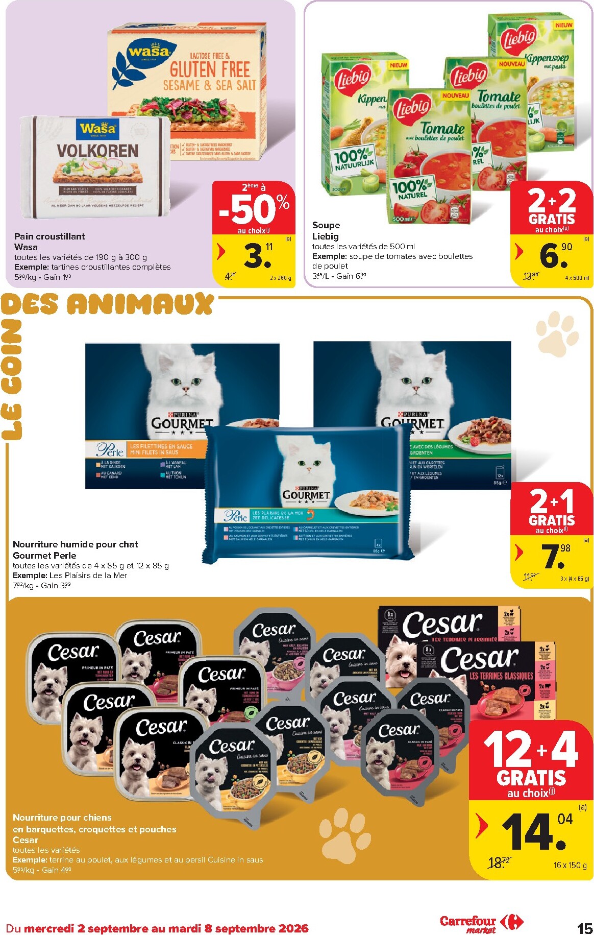 carrefour - Carrefour - Market folder voor volgende week van woensdag 02/09/2026 tot dinsdag 08/09/2026 - page: 15
