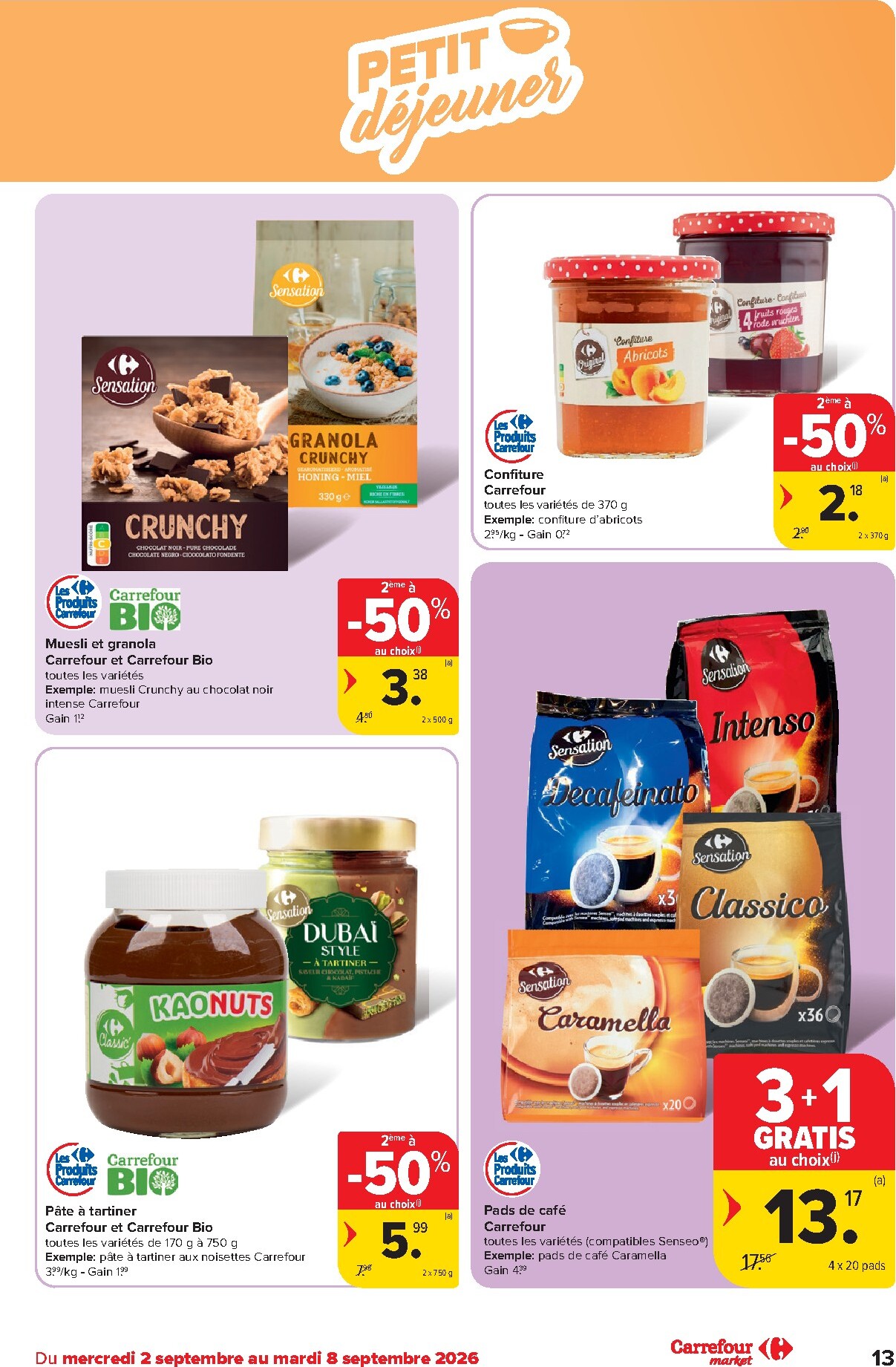 carrefour - Carrefour - Market folder voor volgende week van woensdag 02/09/2026 tot dinsdag 08/09/2026 - page: 13