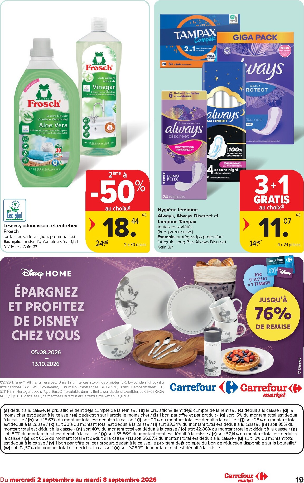 carrefour - Carrefour - Market folder voor volgende week van woensdag 02/09/2026 tot dinsdag 08/09/2026 - page: 19