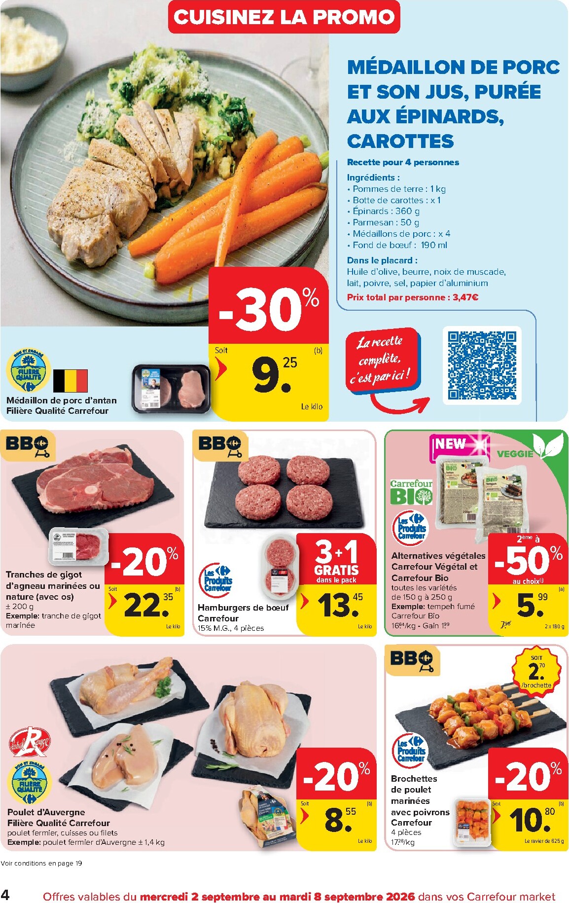 carrefour - Carrefour - Market folder voor volgende week van woensdag 02/09/2026 tot dinsdag 08/09/2026 - page: 4