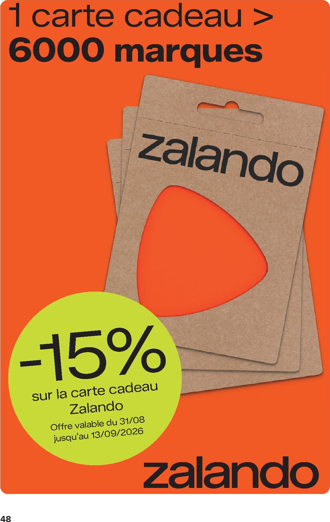 carrefour - Carrefour folder voor volgende week van woensdag 09/09/2026 tot maandag 21/09/2026 - page: 48
