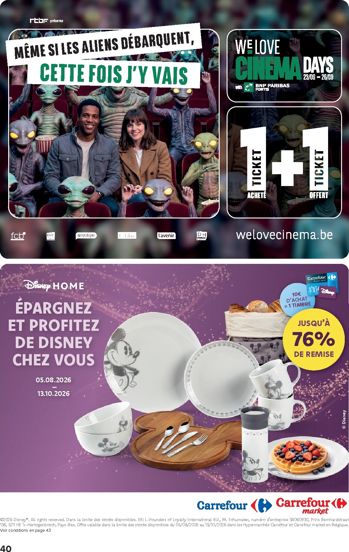 carrefour - Carrefour folder voor volgende week van woensdag 09/09/2026 tot maandag 21/09/2026 - page: 40