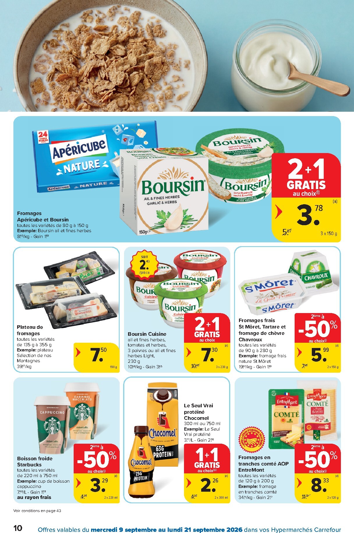 carrefour - Carrefour folder voor volgende week van woensdag 09/09/2026 tot maandag 21/09/2026 - page: 10