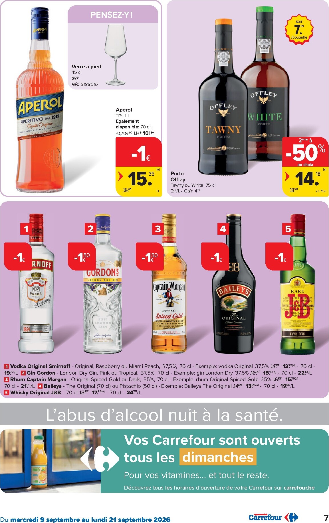 carrefour - Carrefour folder voor volgende week van woensdag 09/09/2026 tot maandag 21/09/2026 - page: 7