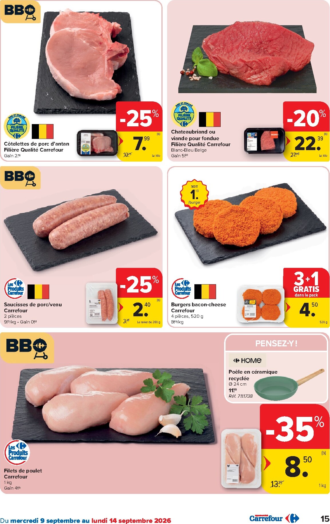carrefour - Carrefour folder voor volgende week van woensdag 09/09/2026 tot maandag 21/09/2026 - page: 15