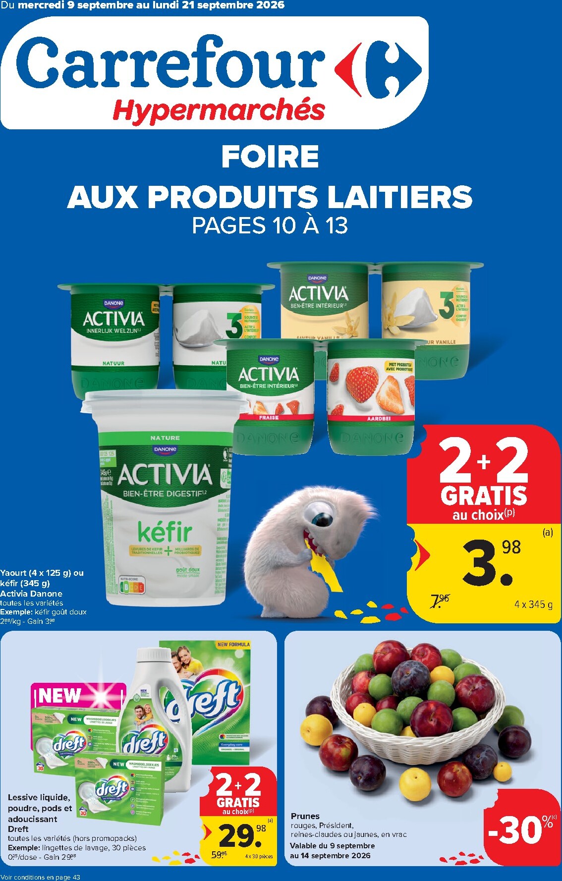 carrefour - Carrefour folder voor volgende week van woensdag 09/09/2026 tot maandag 21/09/2026