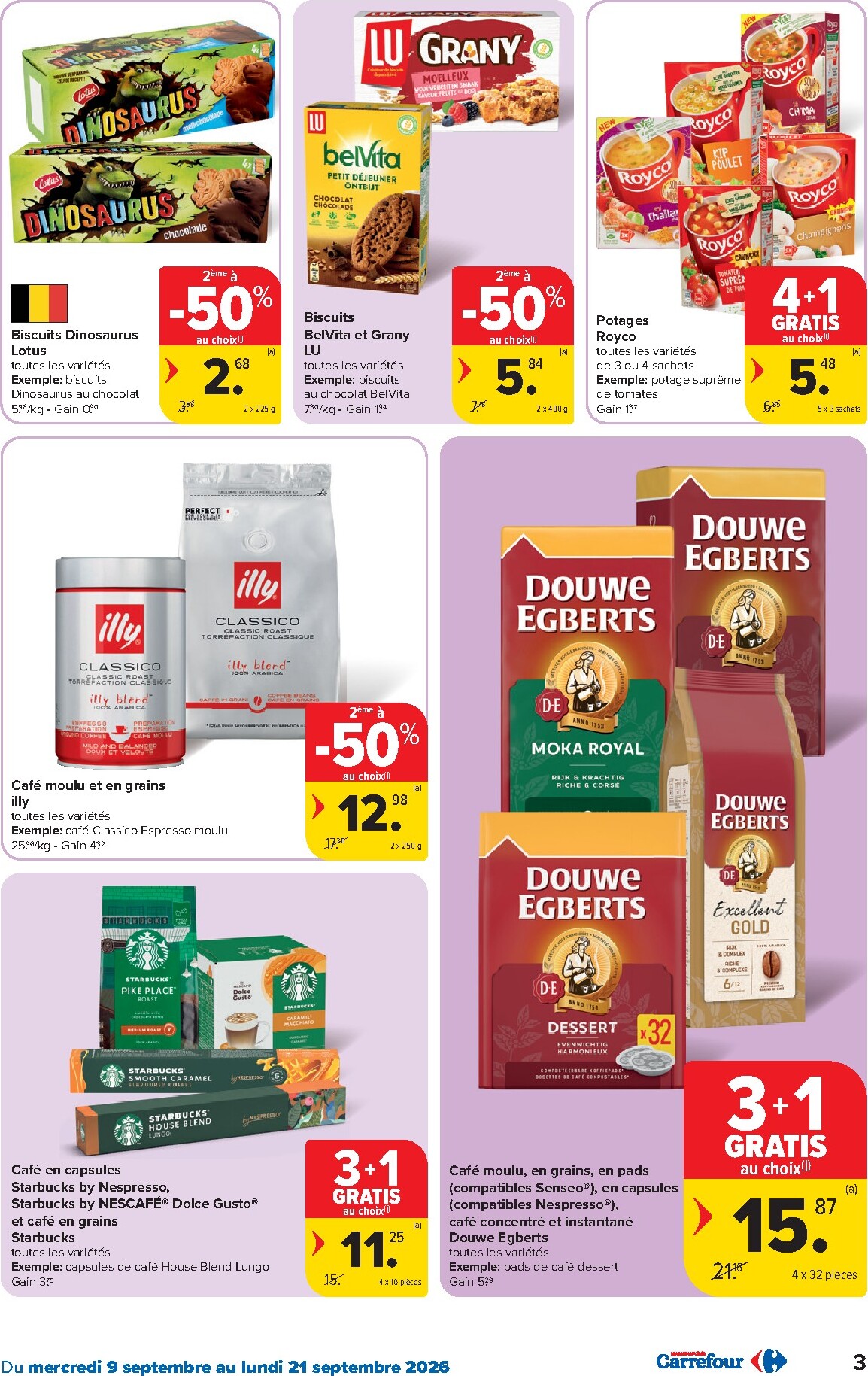 carrefour - Carrefour folder voor volgende week van woensdag 09/09/2026 tot maandag 21/09/2026 - page: 3
