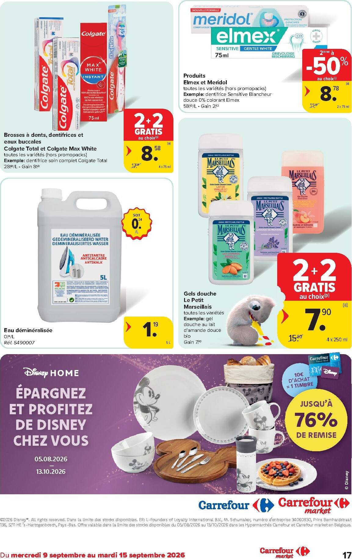 carrefour - Carrefour - Market Promotions de la semaine folder voor volgende week van woensdag 09/09/2026 tot dinsdag 15/09/2026 - page: 17