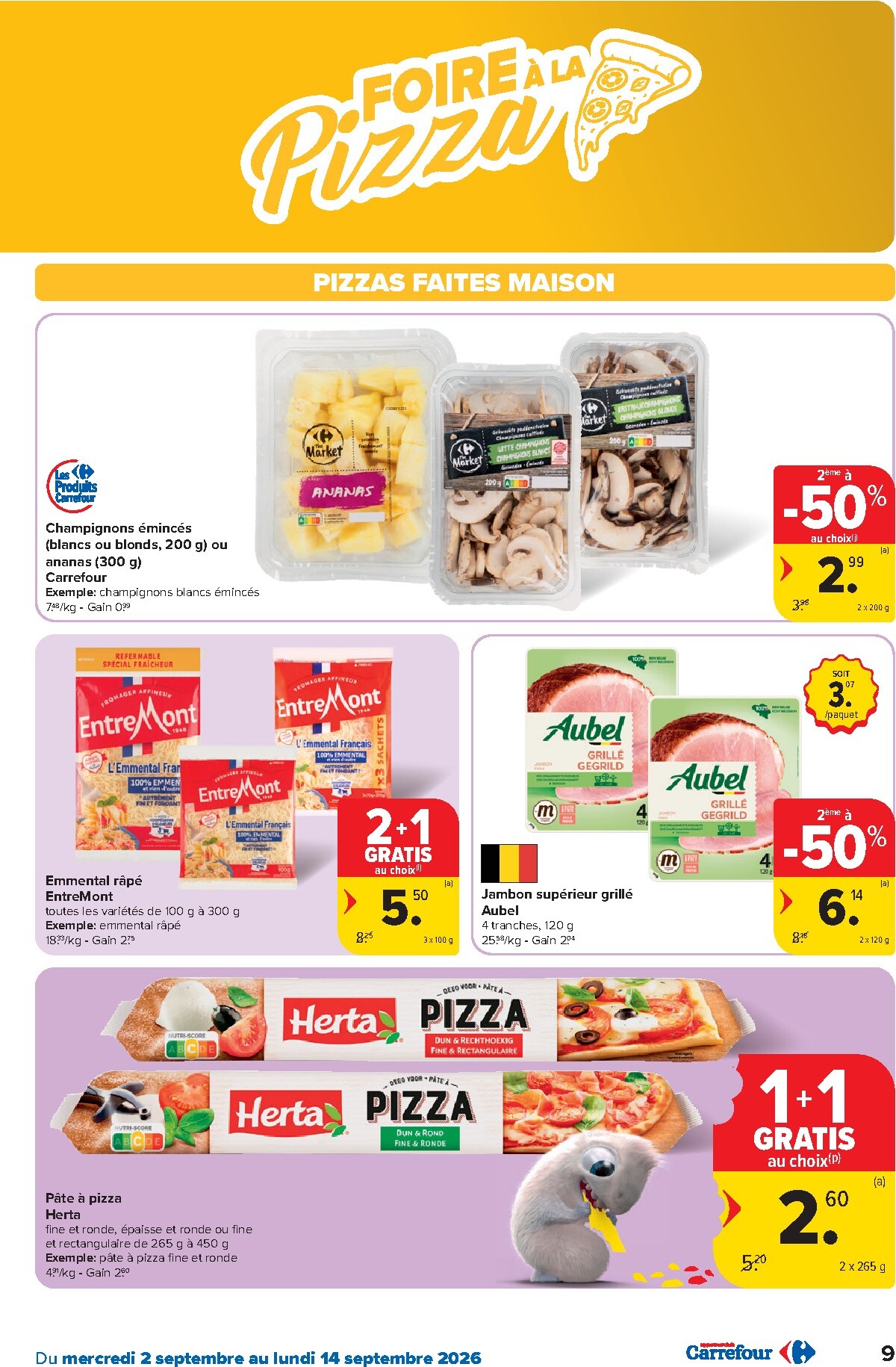 carrefour - Huidige Carrefour - Hypermarchés folder geldig van woensdag 02/09/2026 tot maandag 14/09/2026 - page: 9