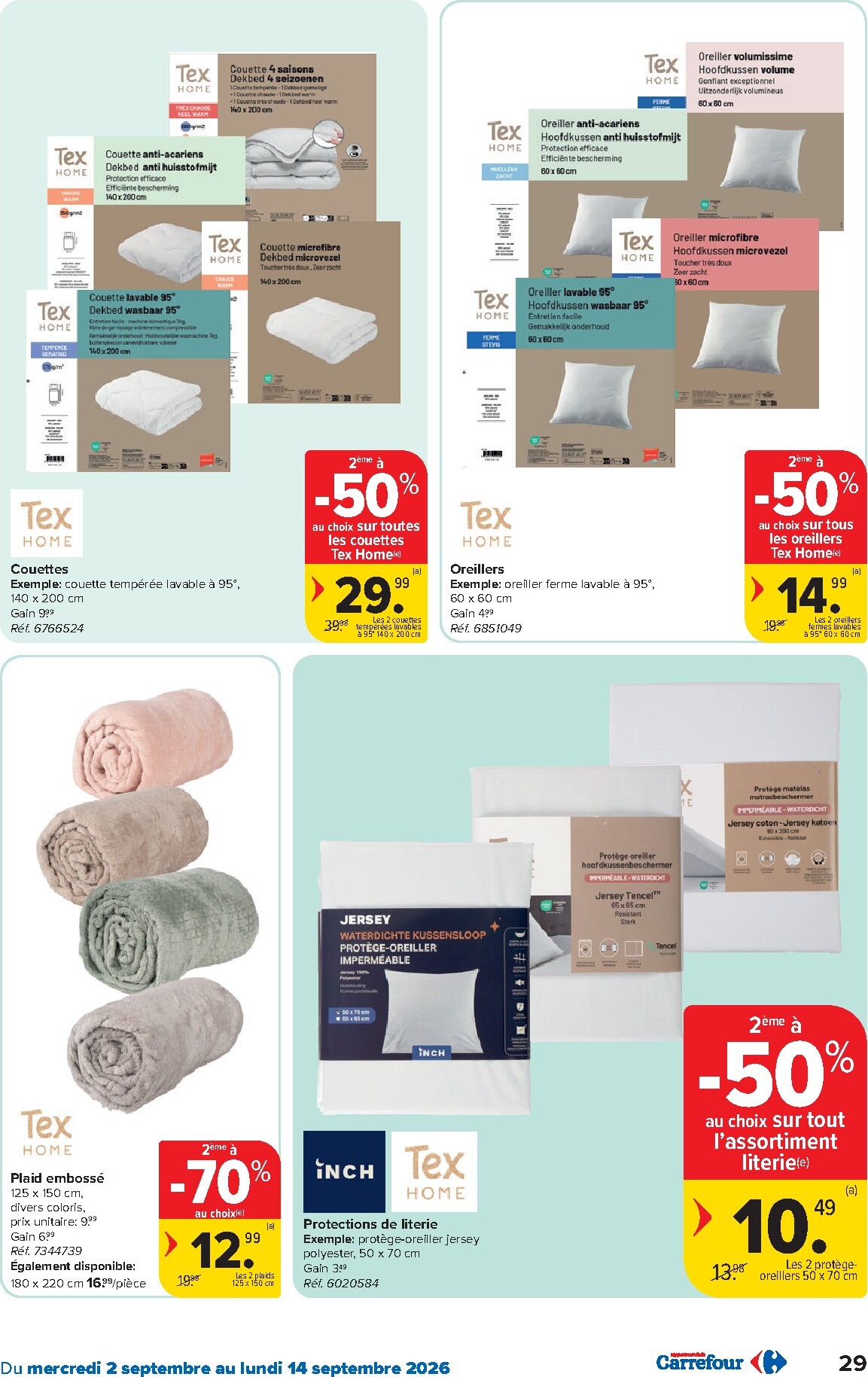carrefour - Huidige Carrefour - Hypermarchés folder geldig van woensdag 02/09/2026 tot maandag 14/09/2026 - page: 29