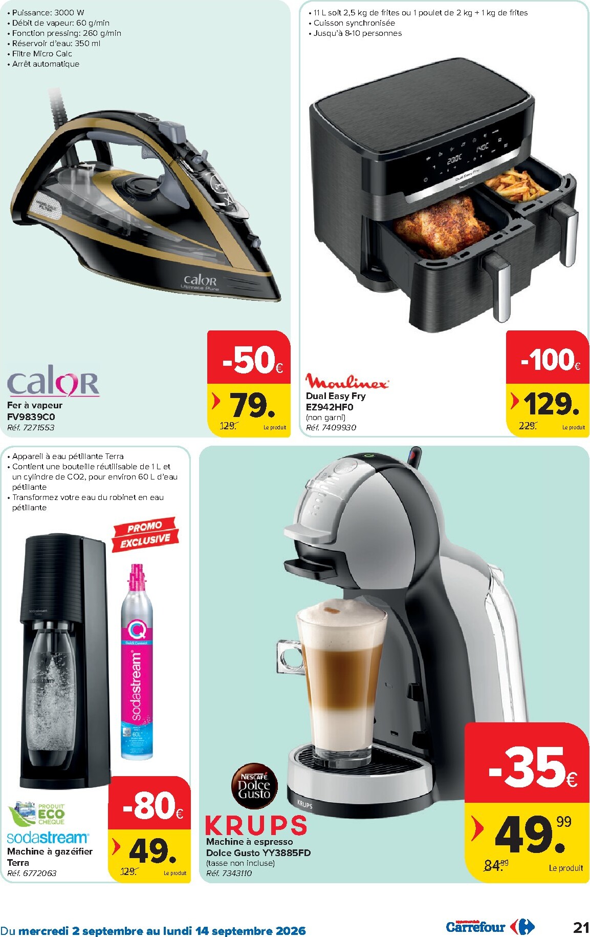 carrefour - Huidige Carrefour - Hypermarchés folder geldig van woensdag 02/09/2026 tot maandag 14/09/2026 - page: 21