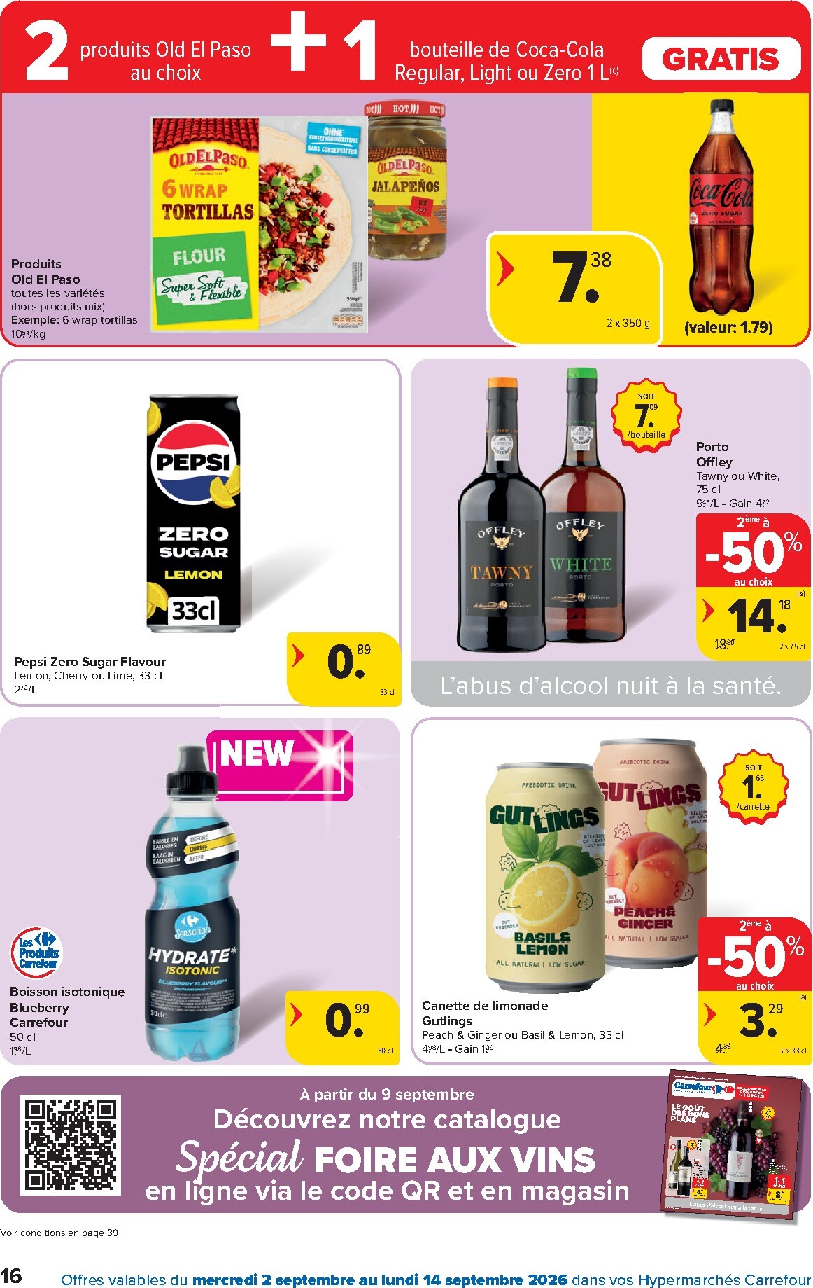 carrefour - Huidige Carrefour - Hypermarchés folder geldig van woensdag 02/09/2026 tot maandag 14/09/2026 - page: 16