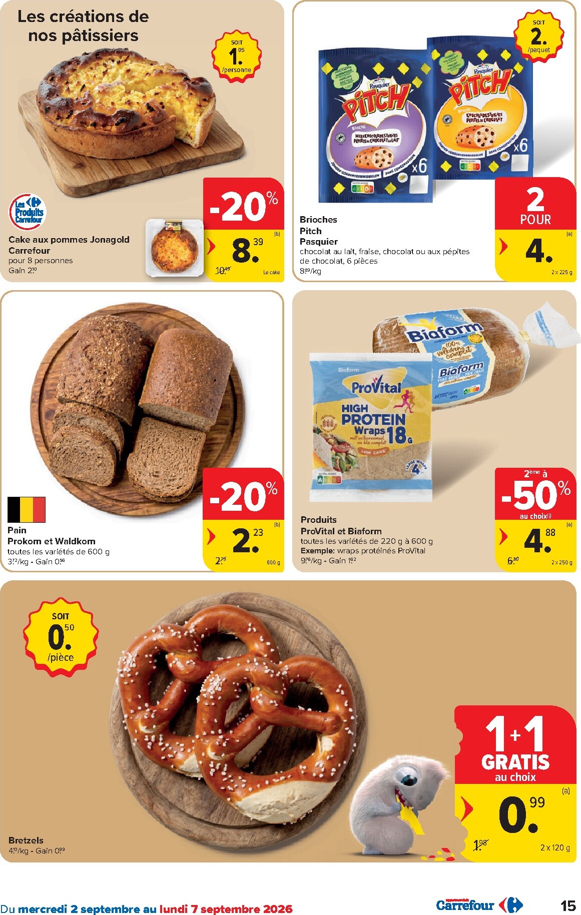 carrefour - Huidige Carrefour - Hypermarchés folder geldig van woensdag 02/09/2026 tot maandag 14/09/2026 - page: 15