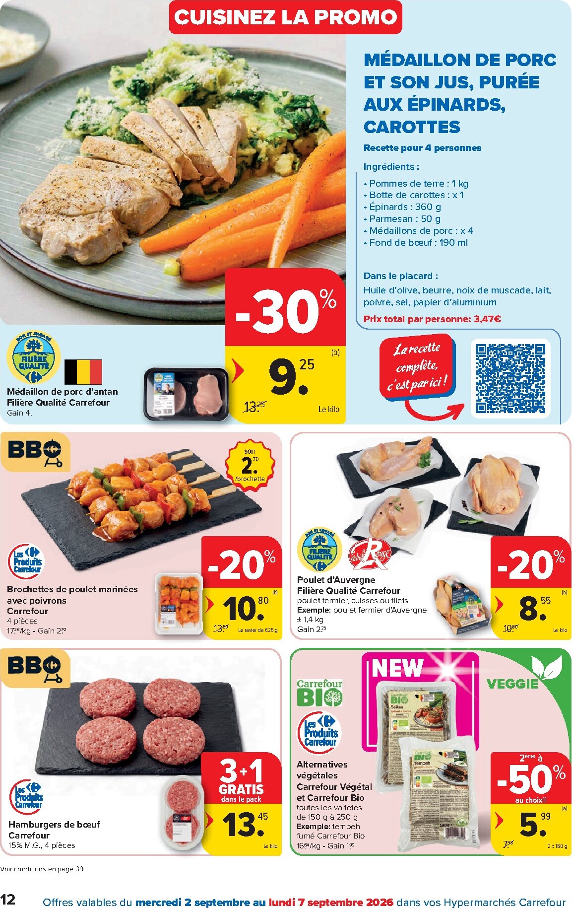 carrefour - Huidige Carrefour - Hypermarchés folder geldig van woensdag 02/09/2026 tot maandag 14/09/2026 - page: 12
