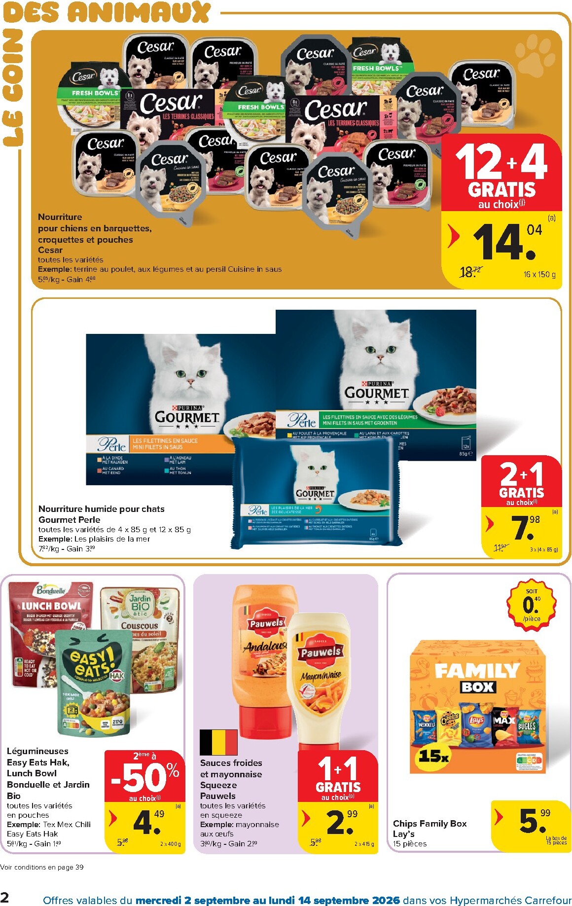 carrefour - Huidige Carrefour - Hypermarchés folder geldig van woensdag 02/09/2026 tot maandag 14/09/2026 - page: 2