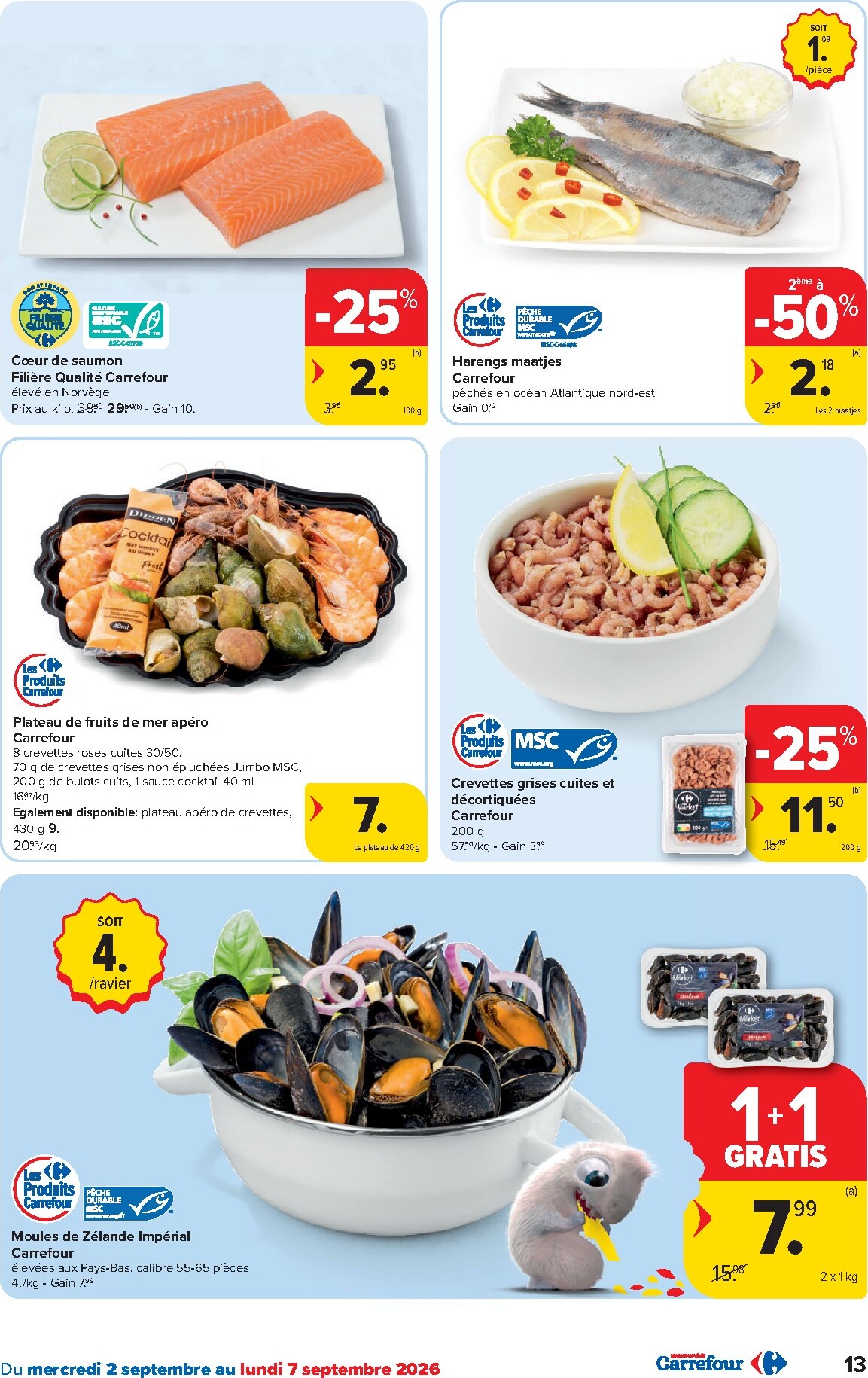 carrefour - Huidige Carrefour - Hypermarchés folder geldig van woensdag 02/09/2026 tot maandag 14/09/2026 - page: 13