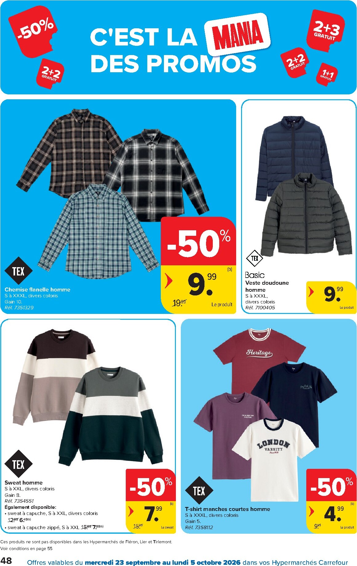carrefour - Carrefour folder voor volgende week van woensdag 23/09/2026 tot maandag 05/10/2026 - page: 48