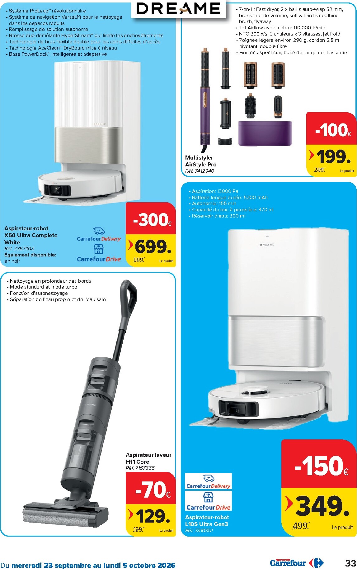 carrefour - Carrefour folder voor volgende week van woensdag 23/09/2026 tot maandag 05/10/2026 - page: 33