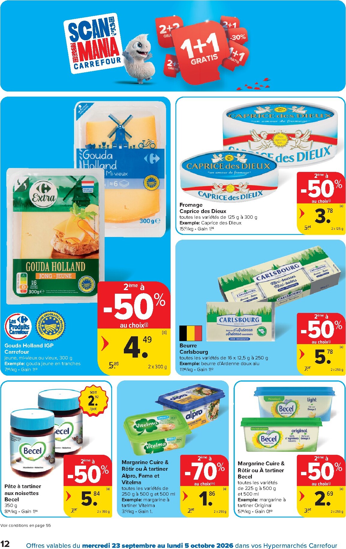 carrefour - Carrefour folder voor volgende week van woensdag 23/09/2026 tot maandag 05/10/2026 - page: 12