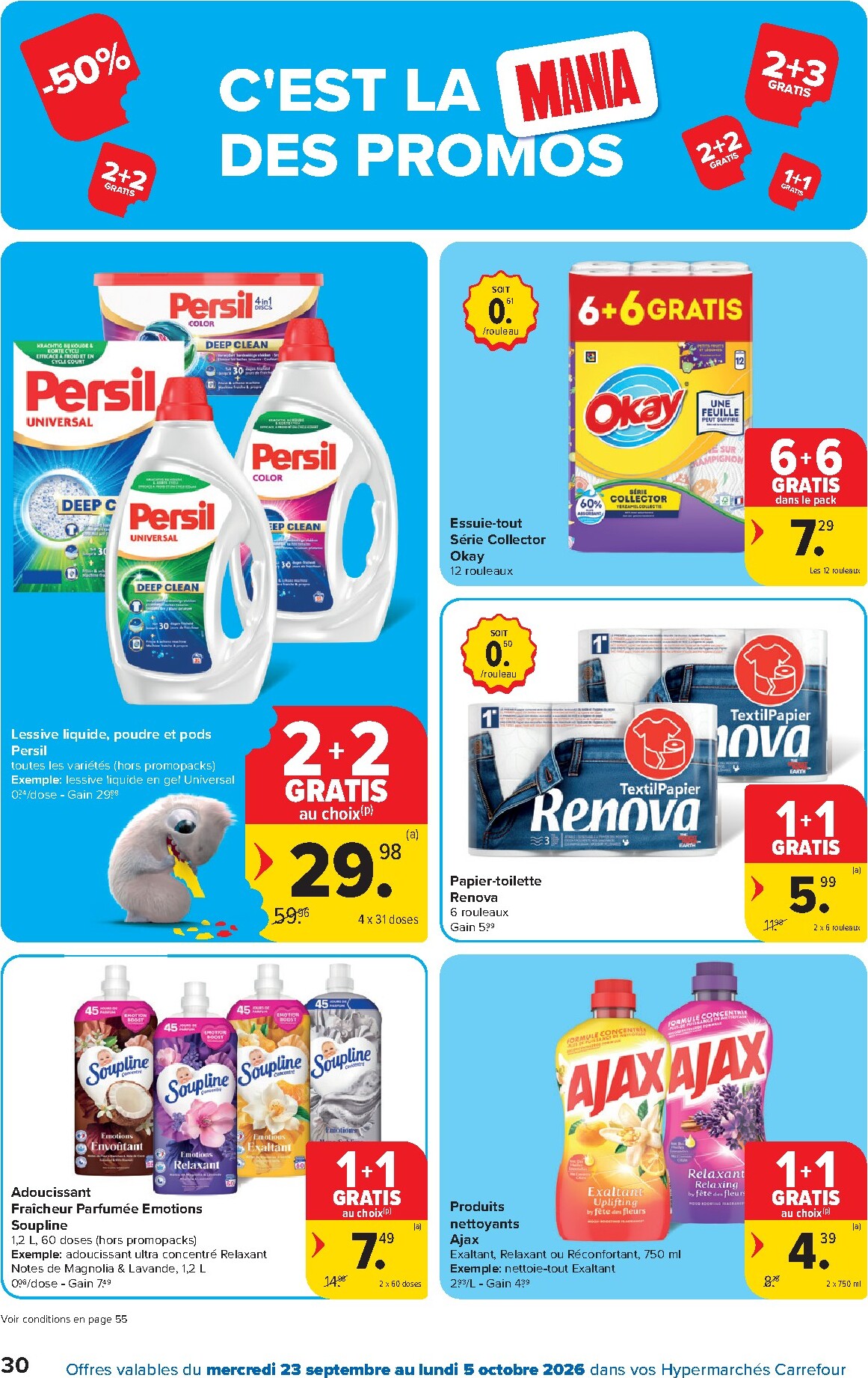 carrefour - Carrefour folder voor volgende week van woensdag 23/09/2026 tot maandag 05/10/2026 - page: 30