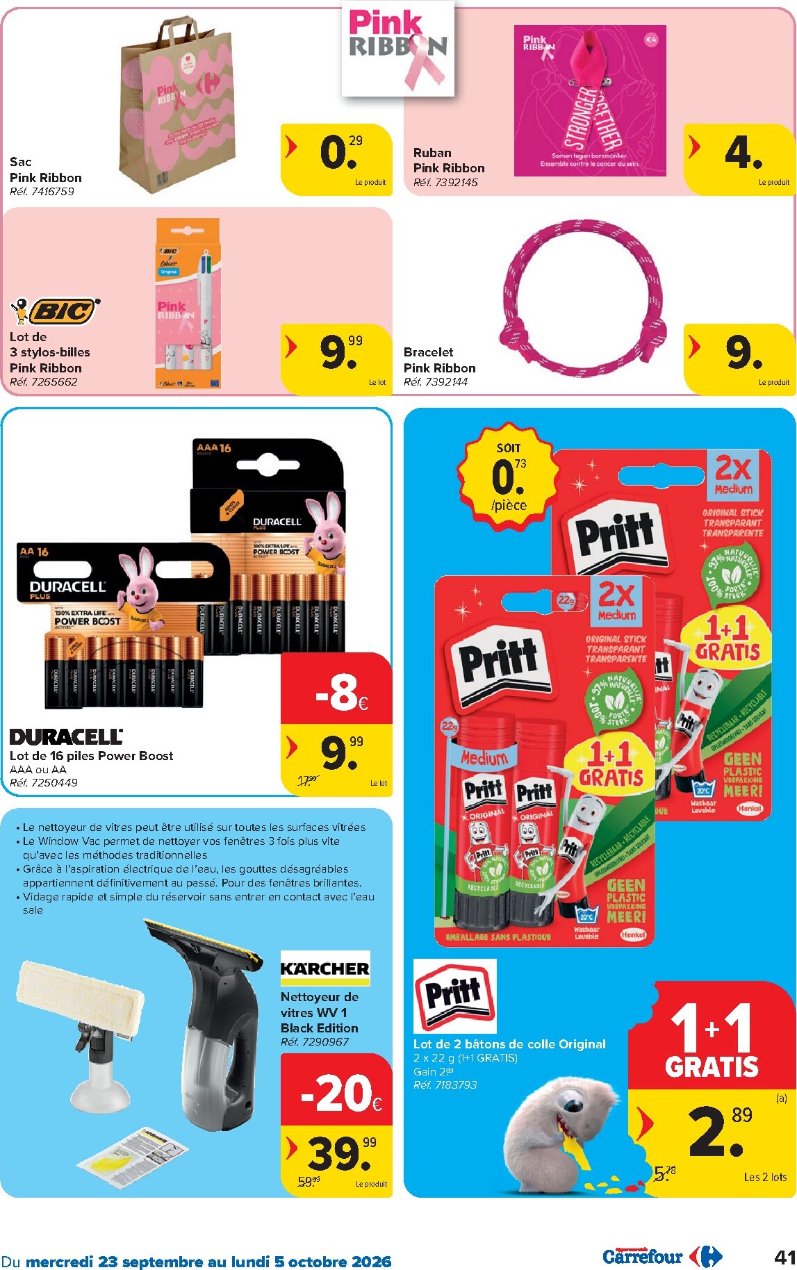 carrefour - Carrefour folder voor volgende week van woensdag 23/09/2026 tot maandag 05/10/2026 - page: 41