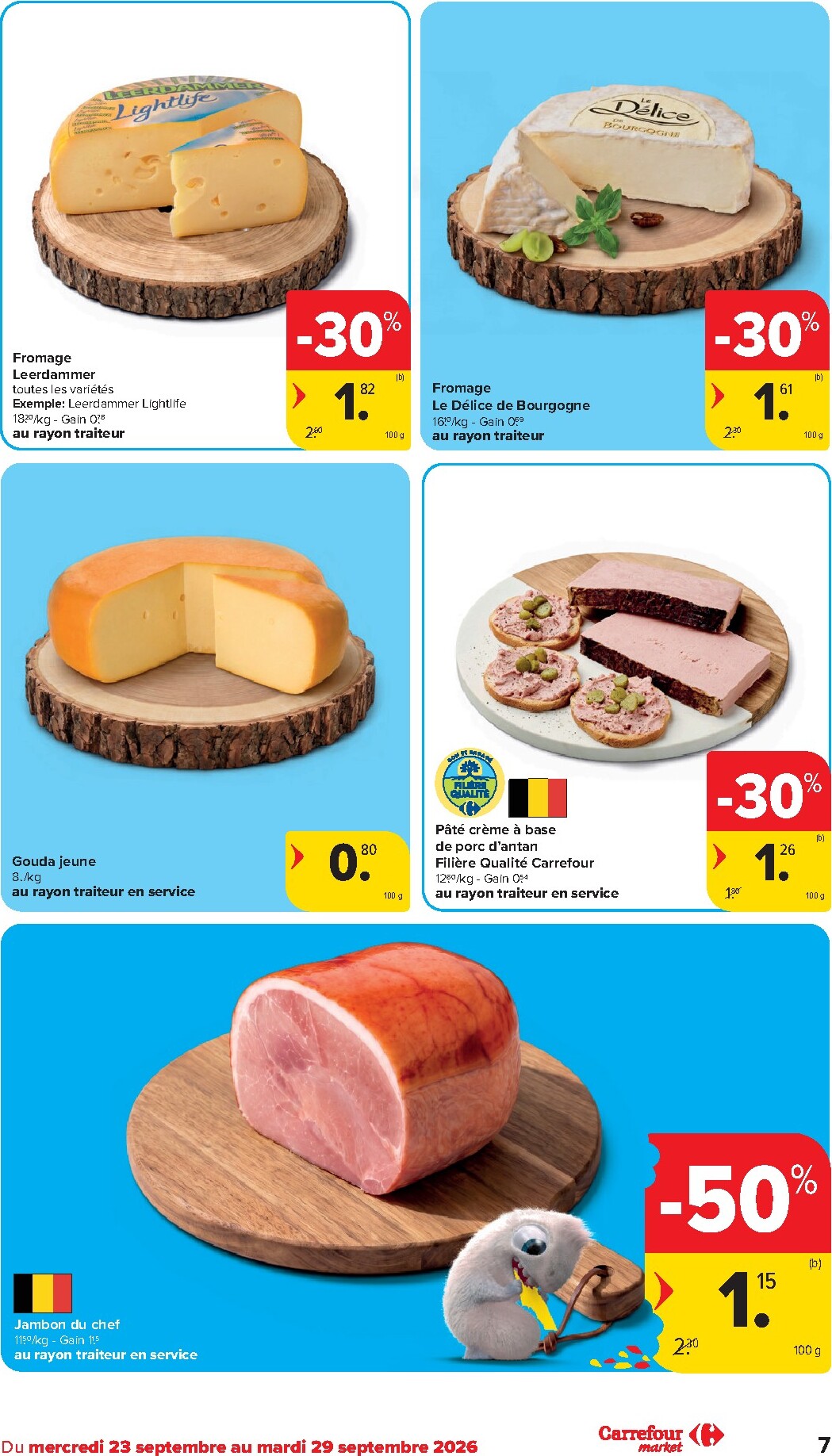 carrefour - Carrefour Market folder voor volgende week van woensdag 23/09/2026 tot dinsdag 29/09/2026 - page: 7