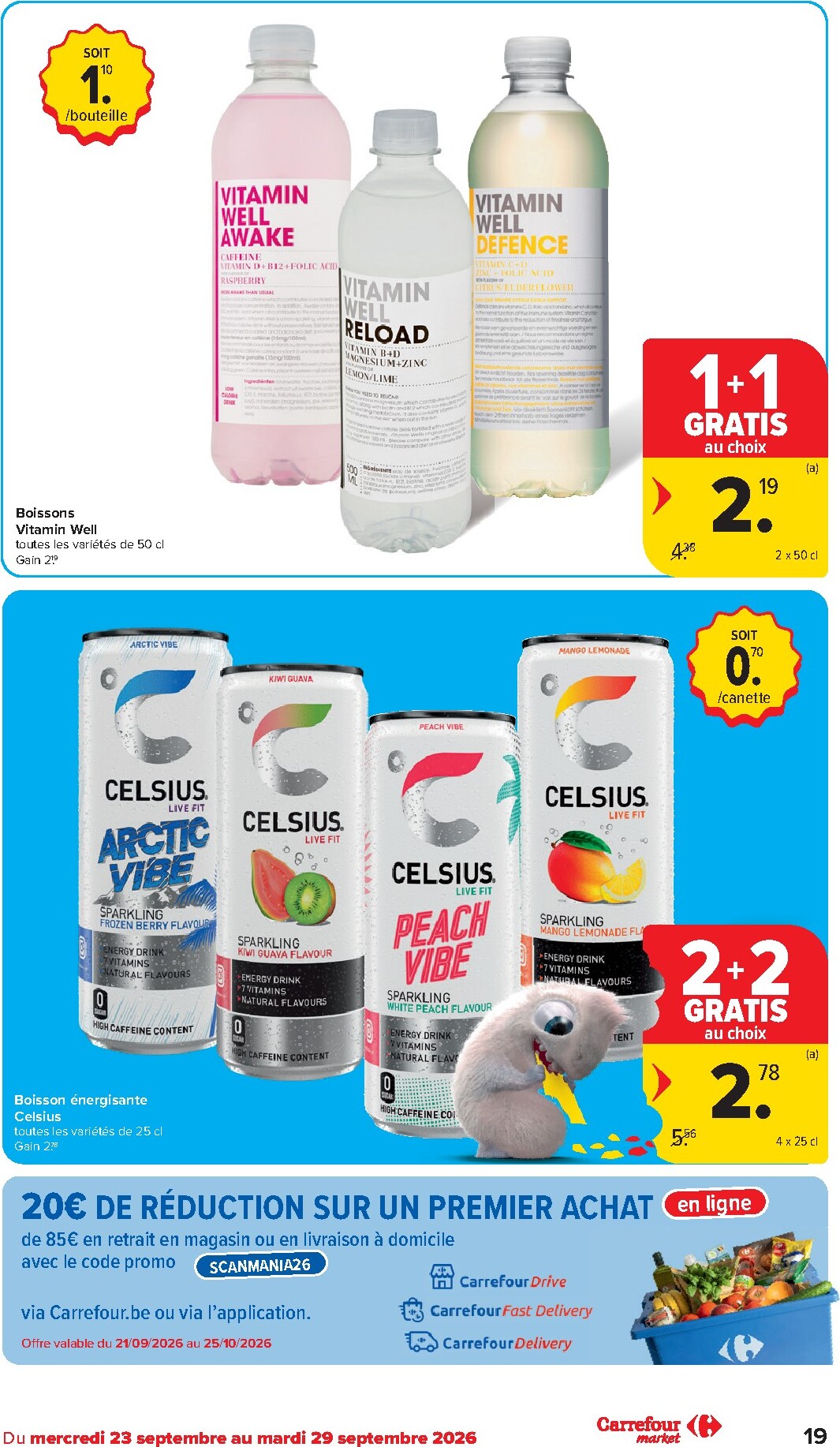 carrefour - Carrefour Market folder voor volgende week van woensdag 23/09/2026 tot dinsdag 29/09/2026 - page: 19