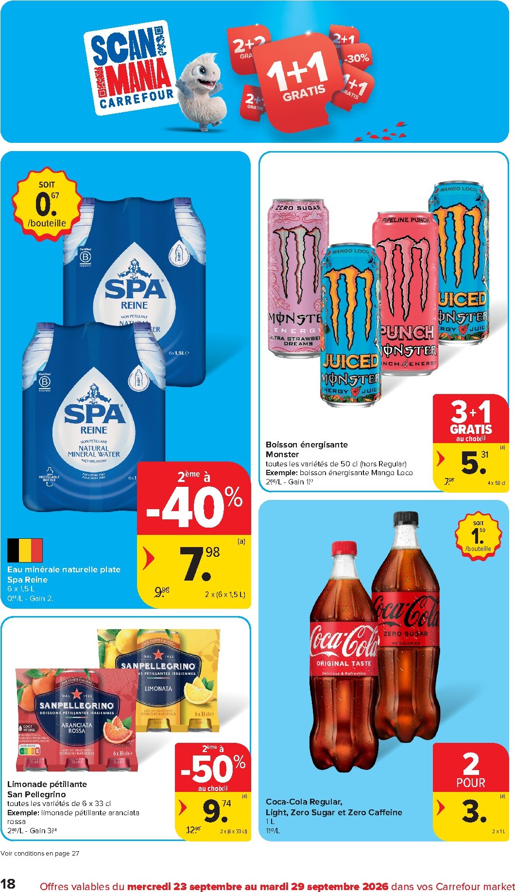 carrefour - Carrefour Market folder voor volgende week van woensdag 23/09/2026 tot dinsdag 29/09/2026 - page: 18