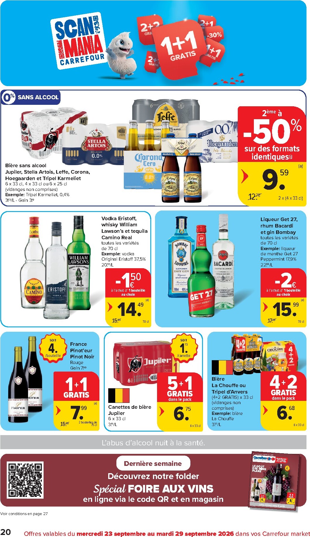 carrefour - Carrefour Market folder voor volgende week van woensdag 23/09/2026 tot dinsdag 29/09/2026 - page: 20