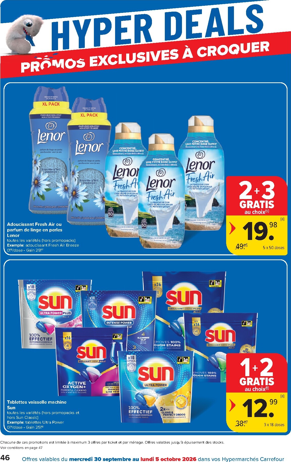 carrefour - Carrefour folder voor volgende week van woensdag 30/09/2026 tot maandag 12/10/2026 - page: 46