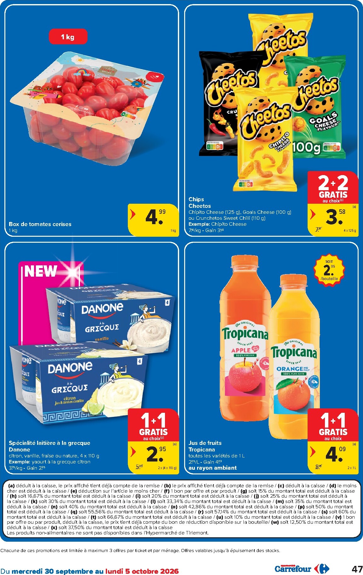 carrefour - Carrefour folder voor volgende week van woensdag 30/09/2026 tot maandag 12/10/2026 - page: 47