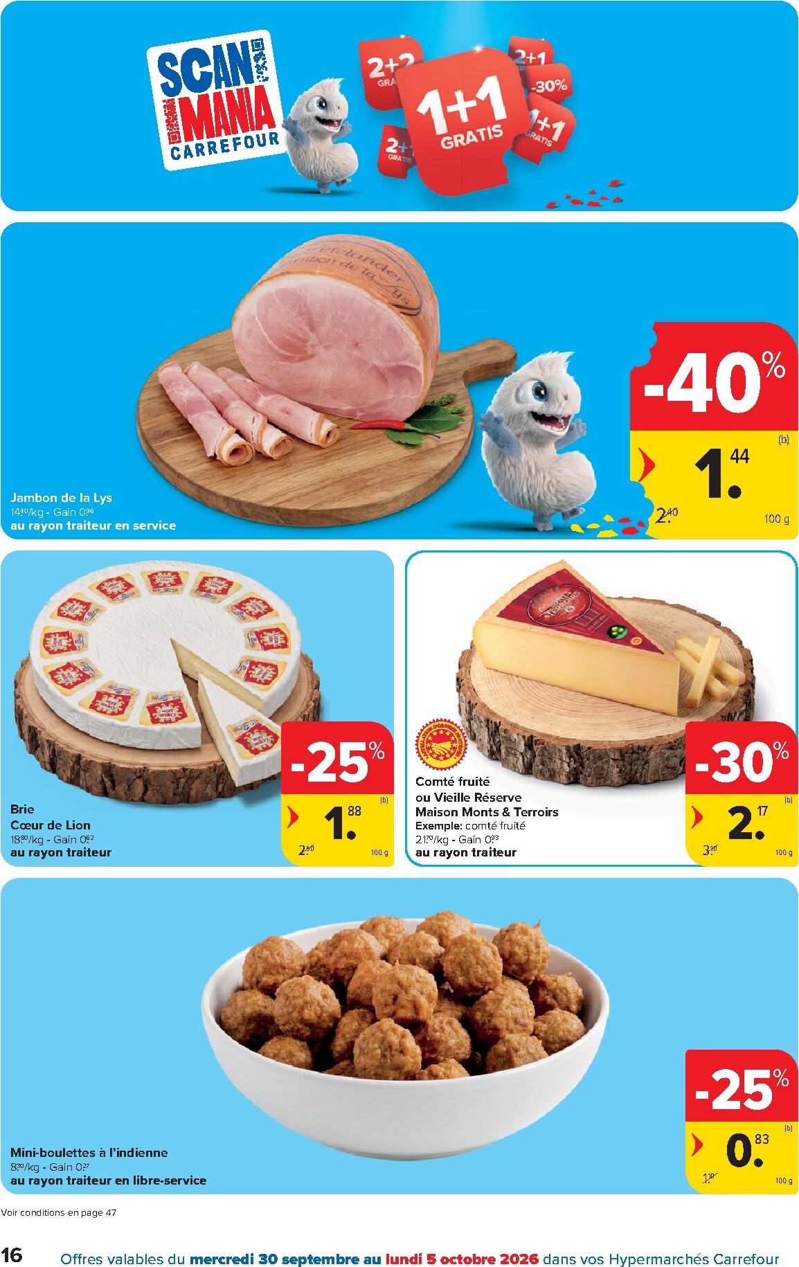 carrefour - Carrefour folder voor volgende week van woensdag 30/09/2026 tot maandag 12/10/2026 - page: 16