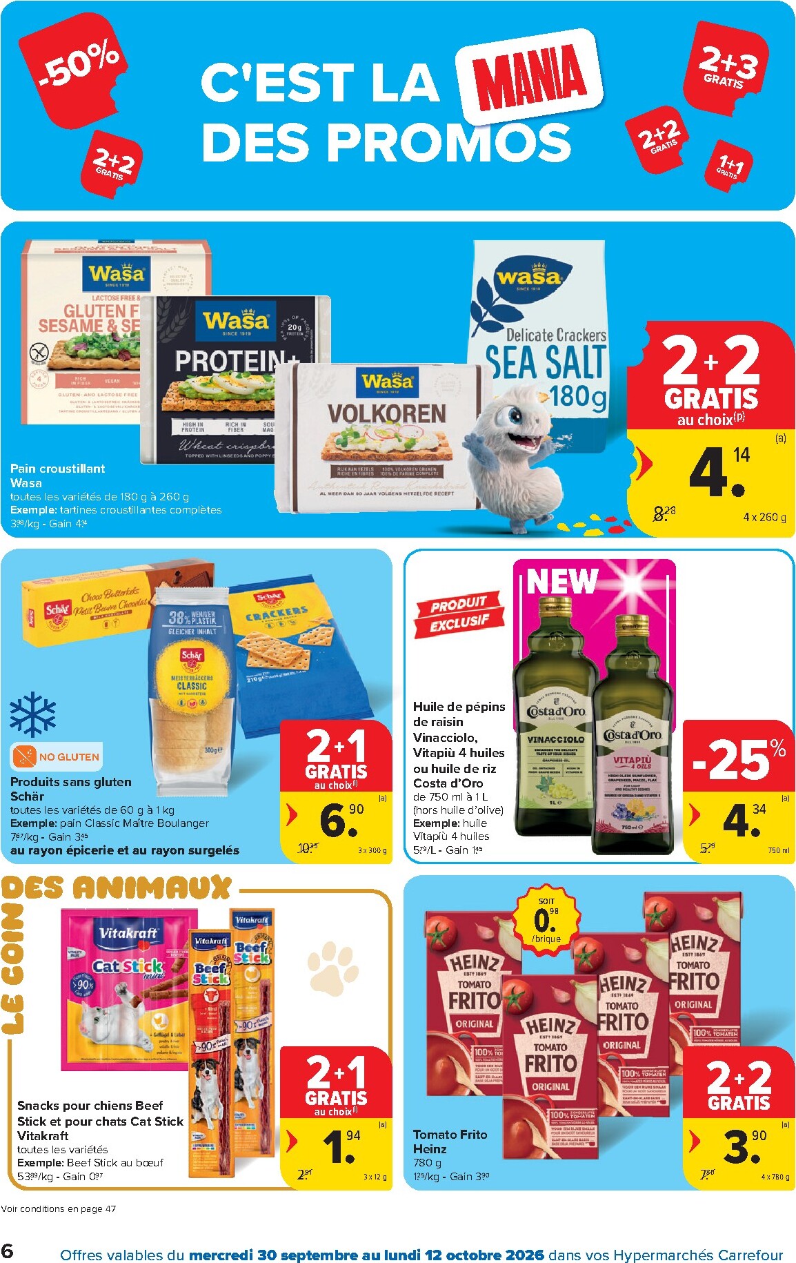 carrefour - Carrefour folder voor volgende week van woensdag 30/09/2026 tot maandag 12/10/2026 - page: 6