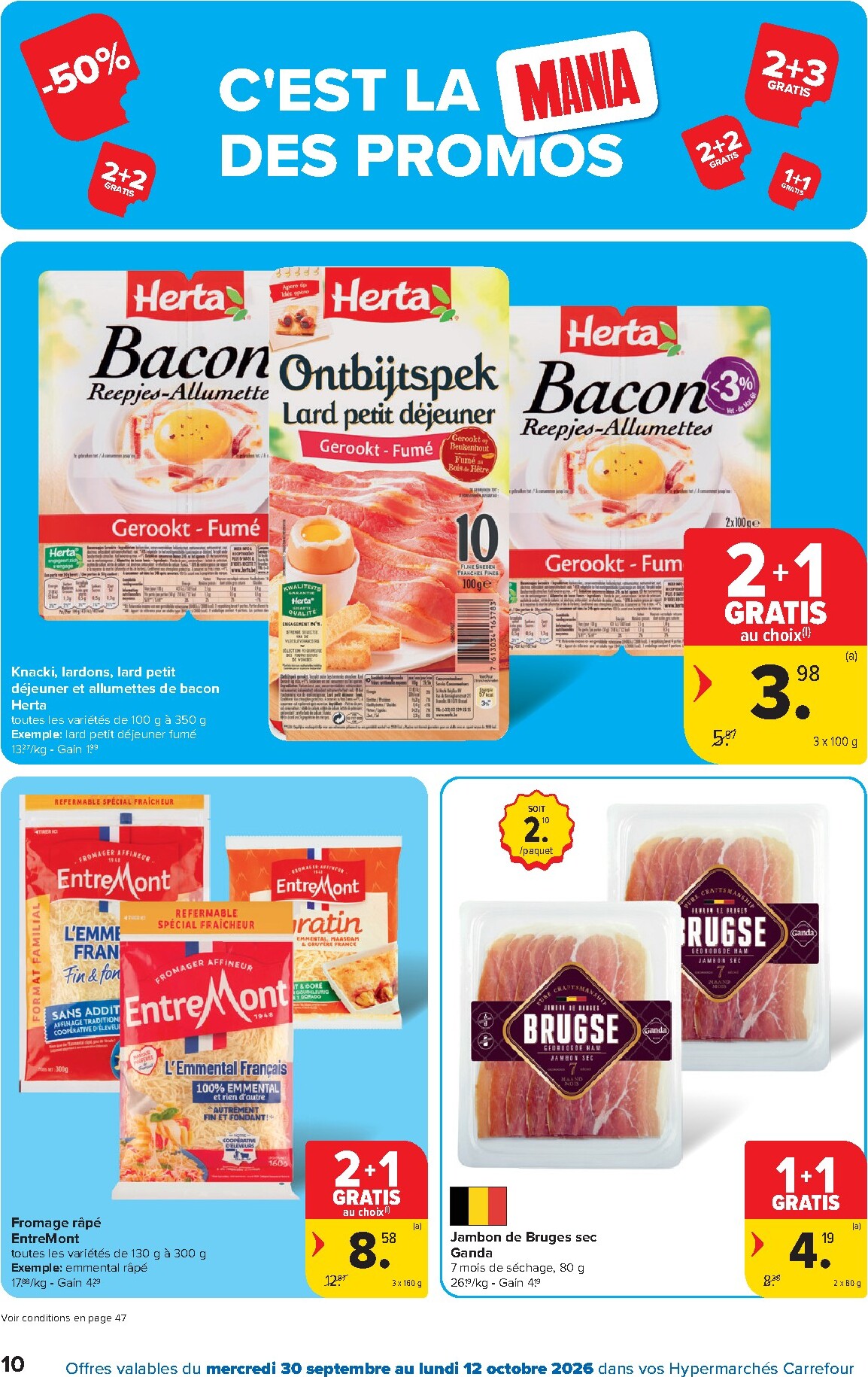 carrefour - Carrefour folder voor volgende week van woensdag 30/09/2026 tot maandag 12/10/2026 - page: 10